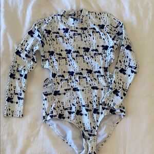 Long sleeve swim!